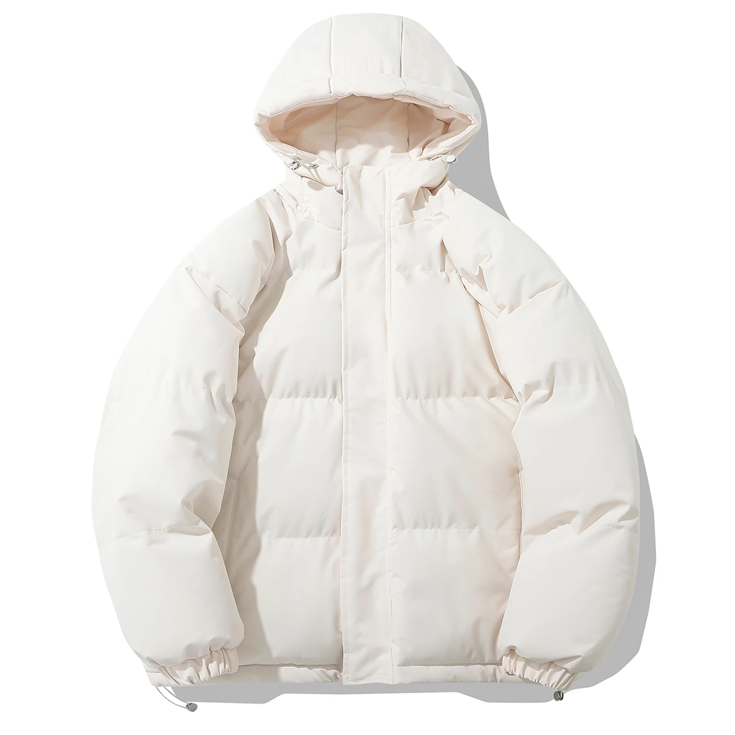 Legible 2026 Winter Jacket Men Casual Loose Thicken Warm Mens Parkas Solid Stand Collar Winter Coat Man