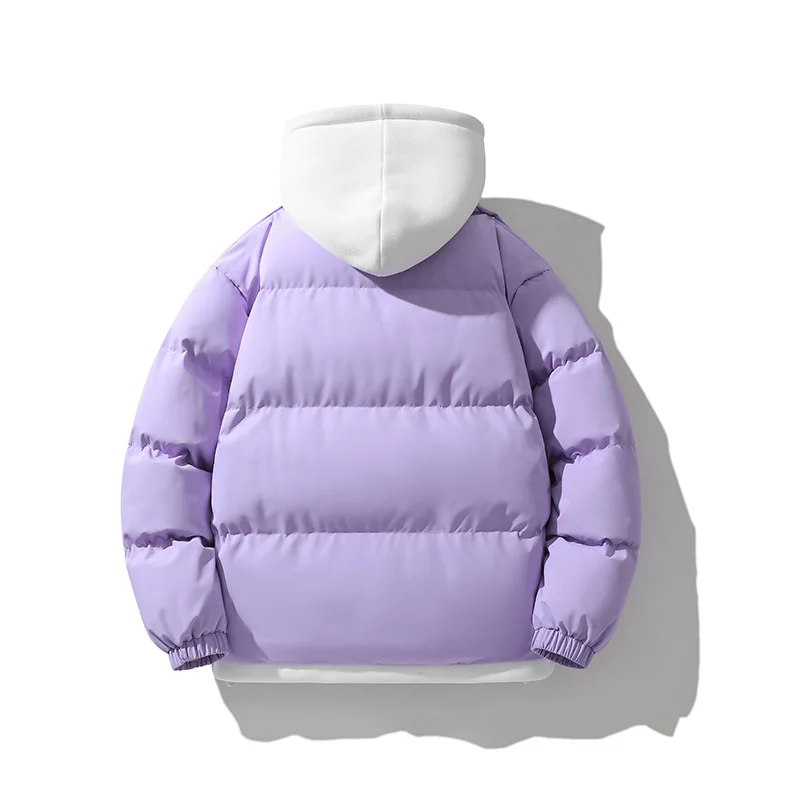 2026 Mens Winter Jacket And Coats Hooded Thicken Windbreaker Coats Fake Two Piece Parkas Outwear