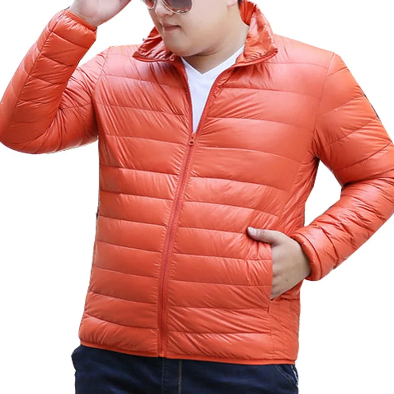 Autumn Winter Men Jackets 9XL Bust 160cm 5XL 6XL 7XL 8XL Plus Size Coat
