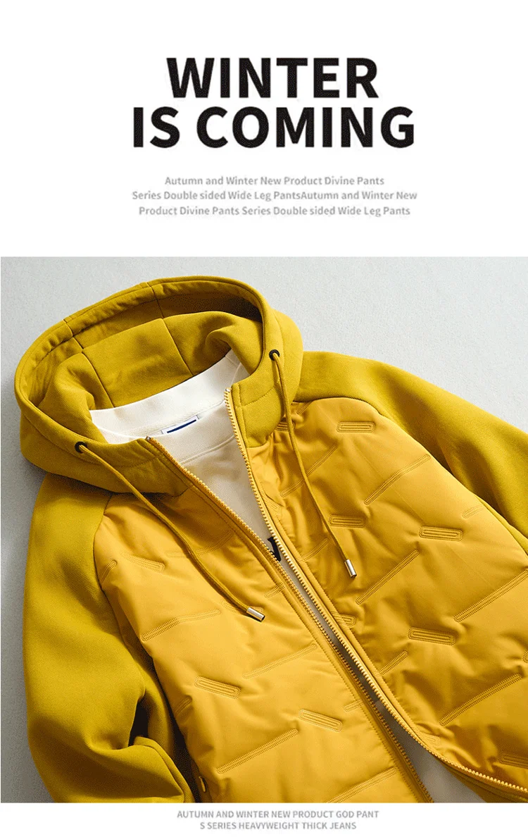 Men's winter jacket Cotton coat men fashion parkas male Outerwear hooded jacket Men's windproof thick warm Jacket Large size