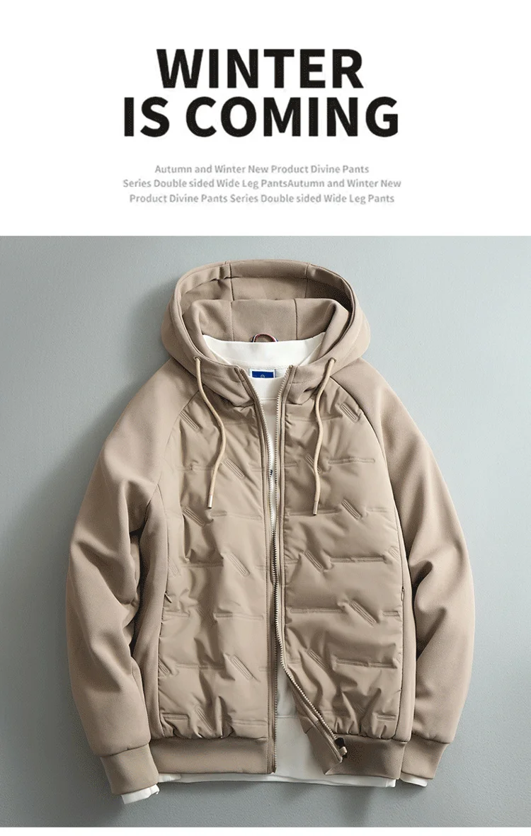 Men's winter jacket Cotton coat men fashion parkas male Outerwear hooded jacket Men's windproof thick warm Jacket Large size