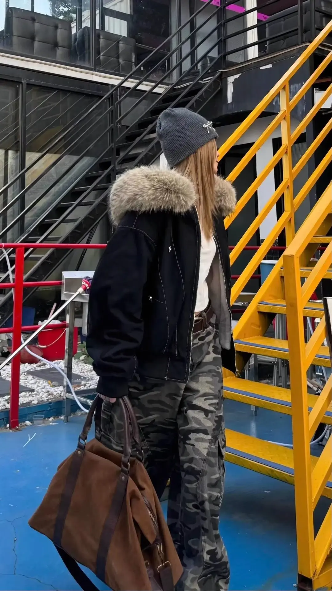 Loose Hooded Faux Mink Collar Couple Short Parkas Hip-hop Winter Men Coat New Casual Thick Warm Women Parka Coat Streetwear