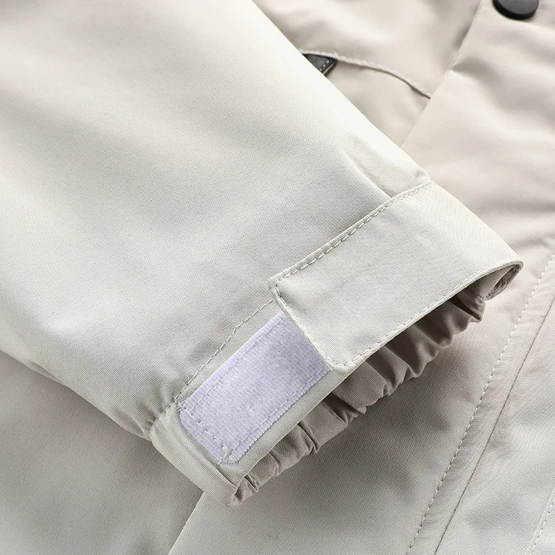 Men Hooded Casual Down Jackets New Male Winter Coats Outdoors Waterproof Coats Good Quality Male Windproof Jackets Slim Coats