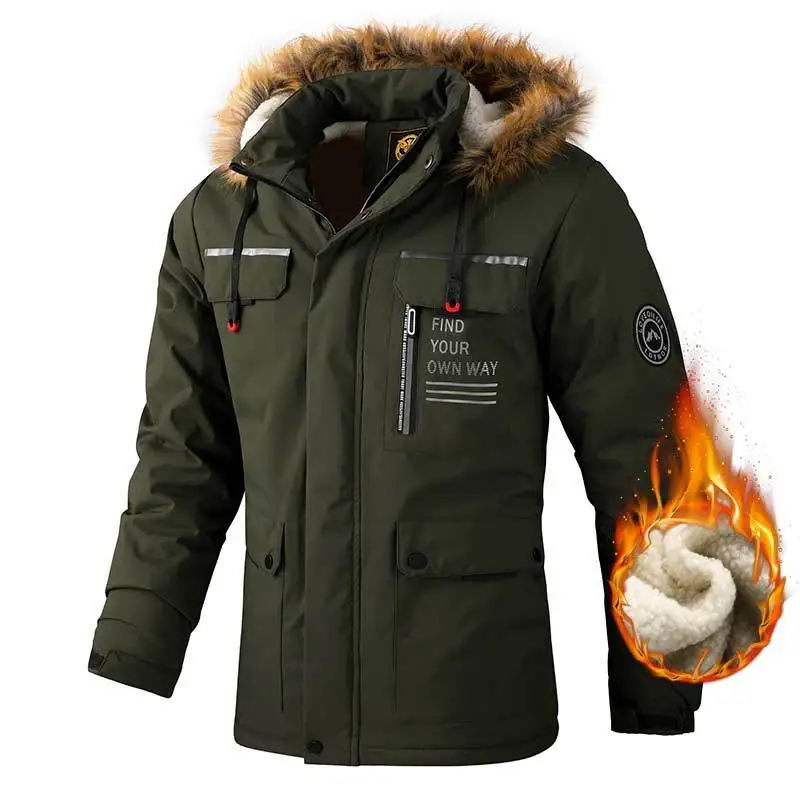 Men Hooded Casual Down Jackets New Male Winter Coats Outdoors Waterproof Coats Good Quality Male Windproof Jackets Slim Coats