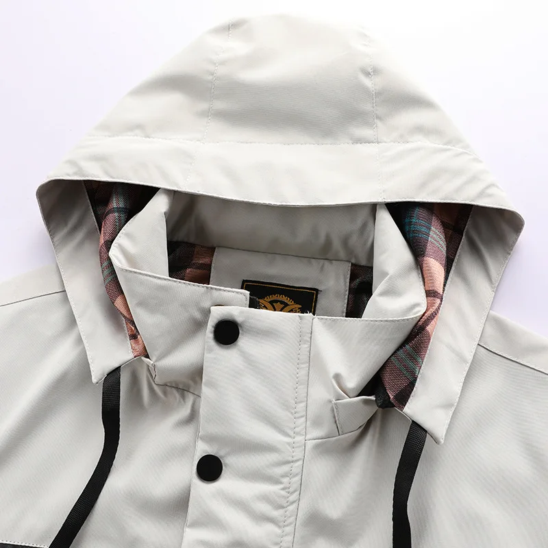 Men Hooded Casual Down Jackets New Male Winter Coats Outdoors Waterproof Coats Good Quality Male Windproof Jackets Slim Coats