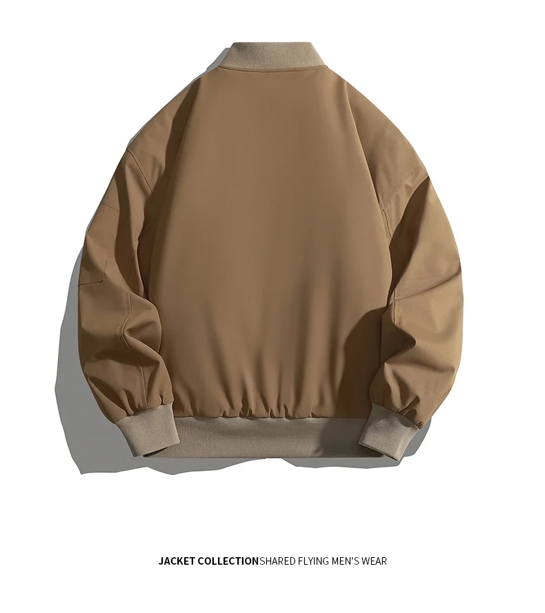 Winter Fashion Casual Cotton Jackets for Men Solid Color Thicken Warm Male Parkas Comfort Baseball Collar Outerwear New Style