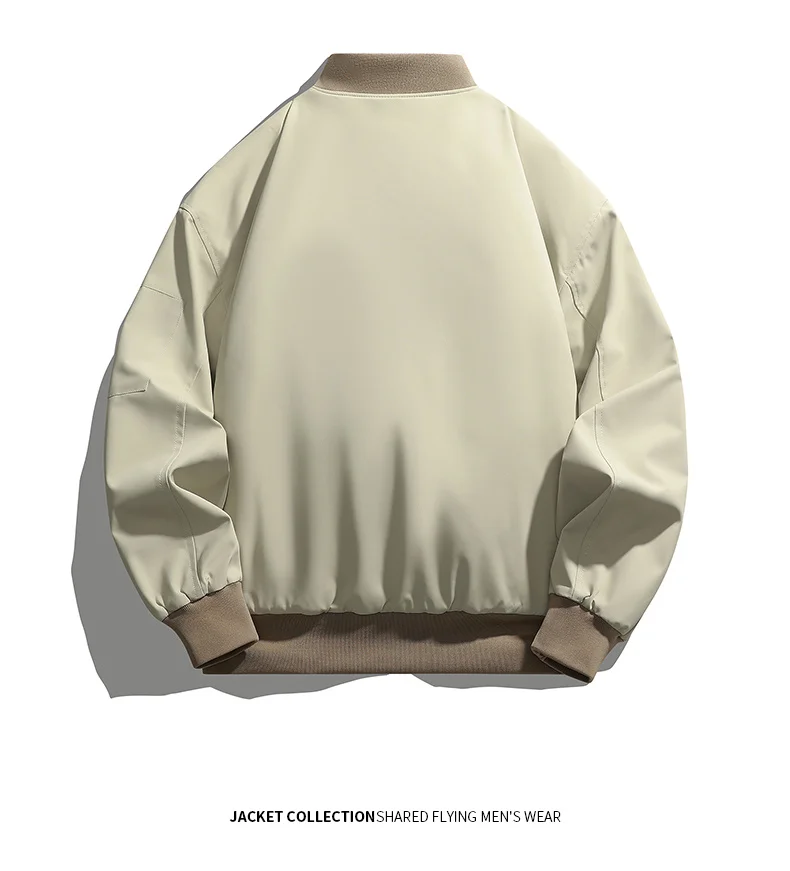 Winter Fashion Casual Cotton Jackets for Men Solid Color Thicken Warm Male Parkas Comfort Baseball Collar Outerwear New Style