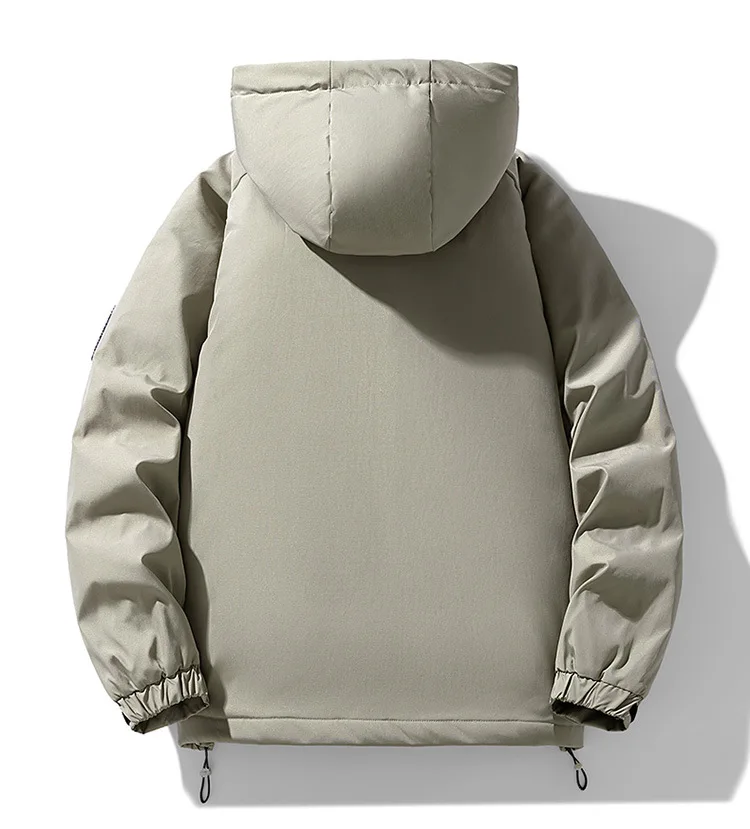 New Men's Winter Cotton-padded Jackets Korean Style Multi-Pockets Hooded Windbreak Jackets Male Warm Casual Parkas Oversized 8XL
