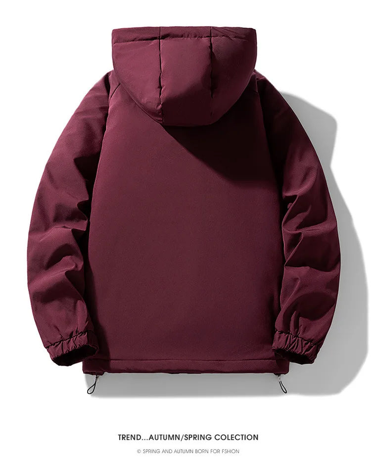 New Men's Winter Cotton-padded Jackets Korean Style Multi-Pockets Hooded Windbreak Jackets Male Warm Casual Parkas Oversized 8XL
