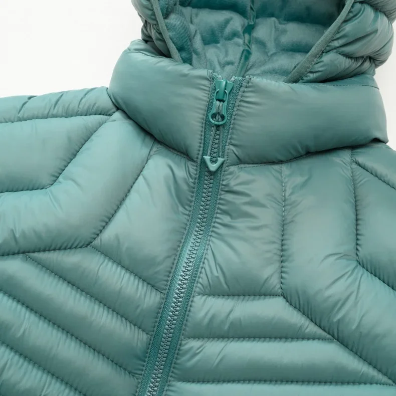 Outdoor Lightweight Puffer Jacket Men's Hooded Insulated Thermal Puffy Winter Heated Parkas Men New Outerwear Padded Parka Coats