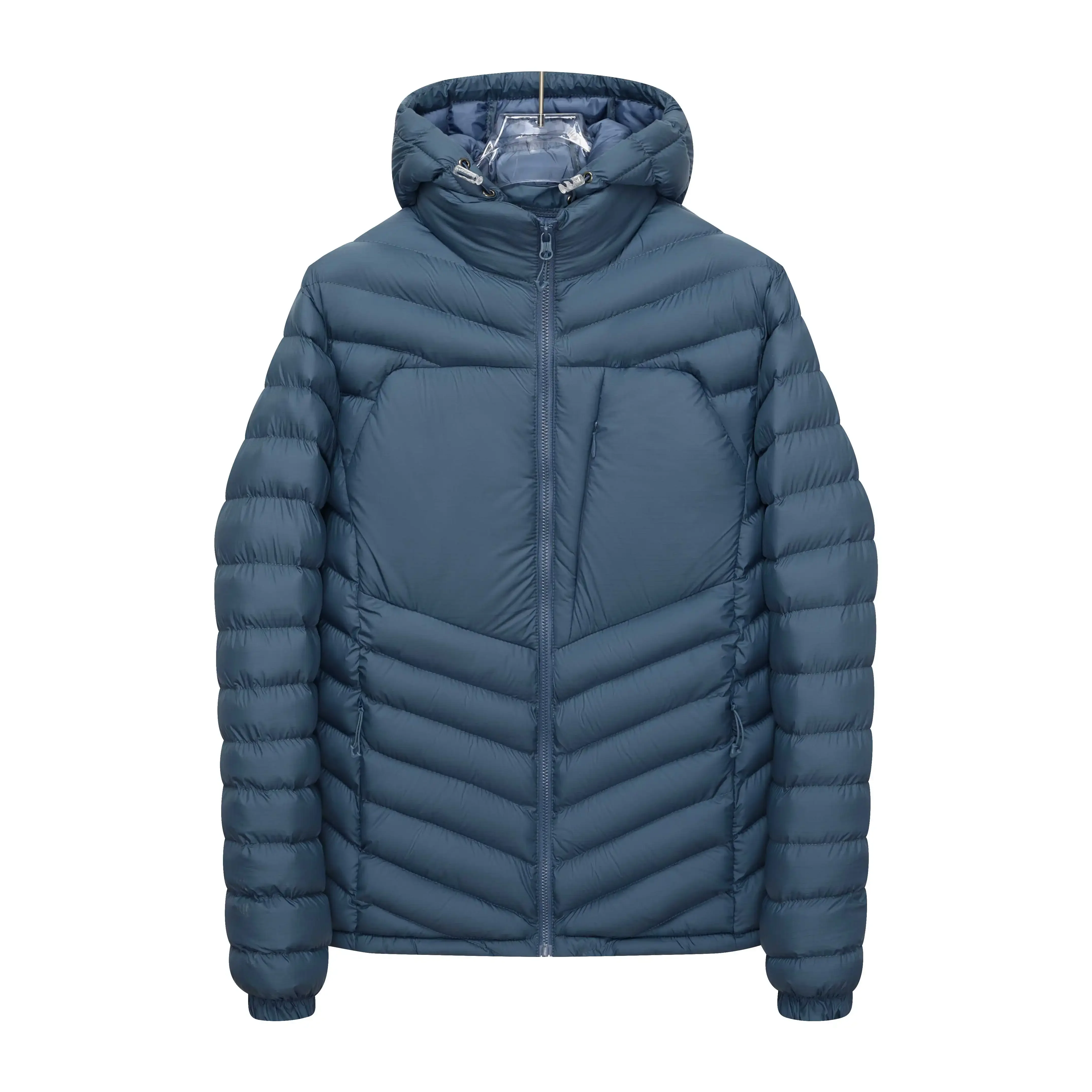 Outdoor Lightweight Puffer Jacket Men's Hooded Insulated Thermal Puffy Winter Heated Parkas Men New Outerwear Padded Parka Coats