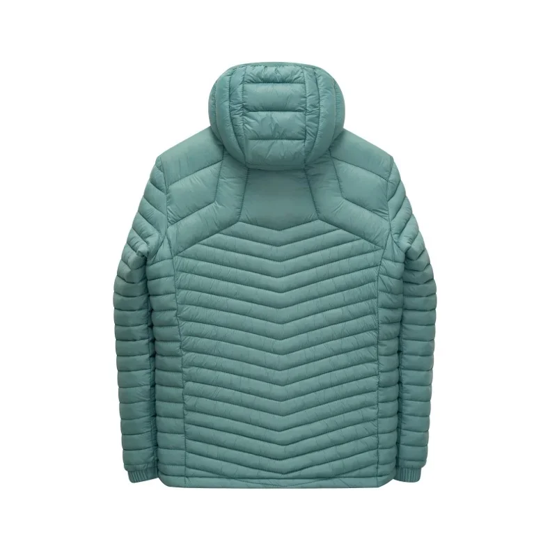 Outdoor Lightweight Puffer Jacket Men's Hooded Insulated Thermal Puffy Winter Heated Parkas Men New Outerwear Padded Parka Coats