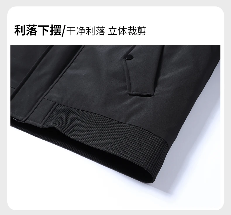 Men Women New Style Mountain Parka Hooded Cotton Coat Mens Faux Fur Collar Winter Fleece Lined Workwear Jacket Casual Warm