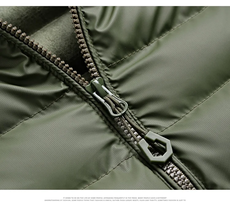 Men's Detachable Removable Hood Windbreaker Parka Waterproof Lightweight Insulated Quilted Jacket Outdoor Sports Travel Parkas