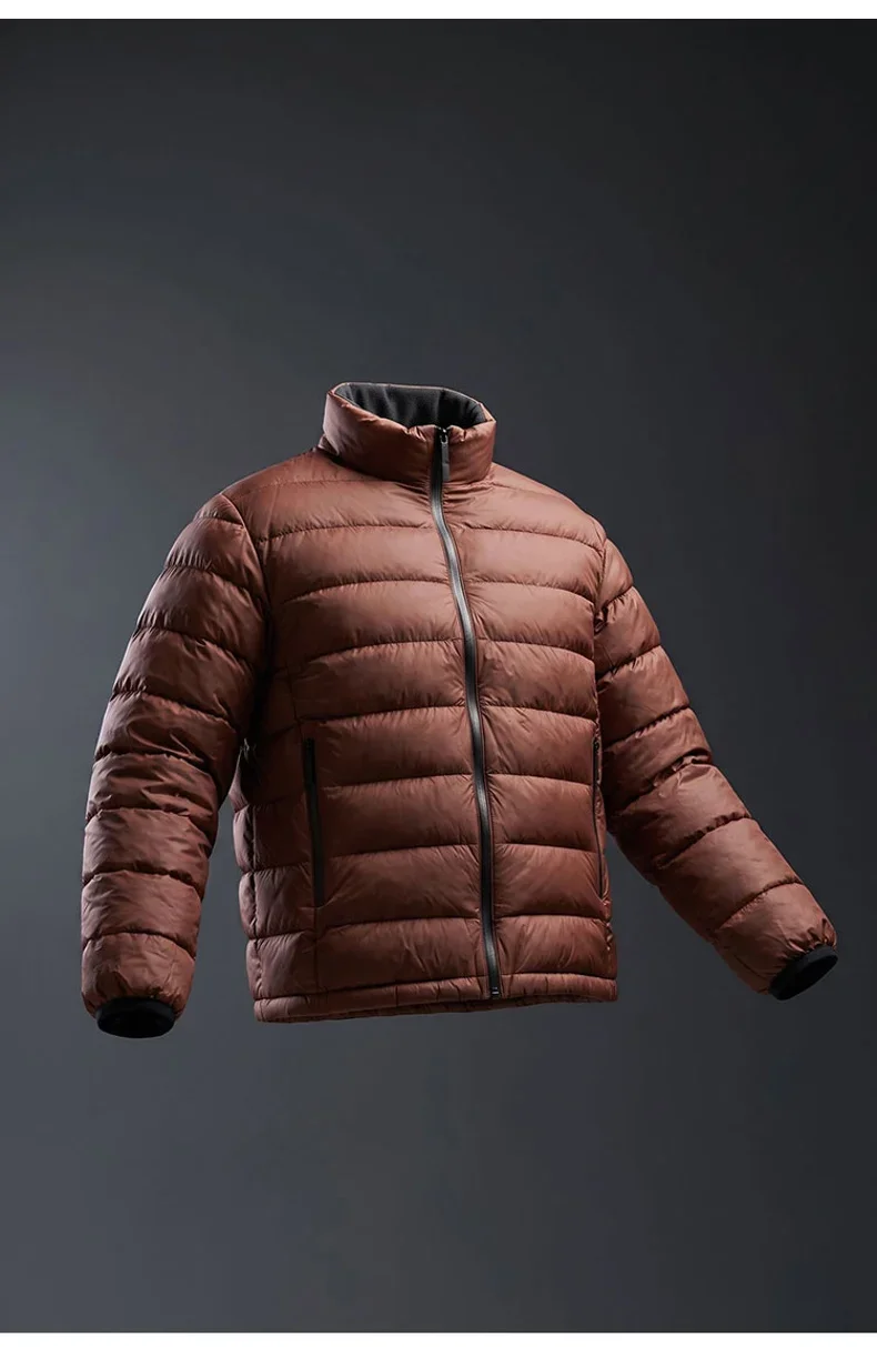 Winter Fashion Men Casual Parkas Thicken Warm Comfortable Male Coats Stand Collar Windproof Cotton Jackets All-match New Style