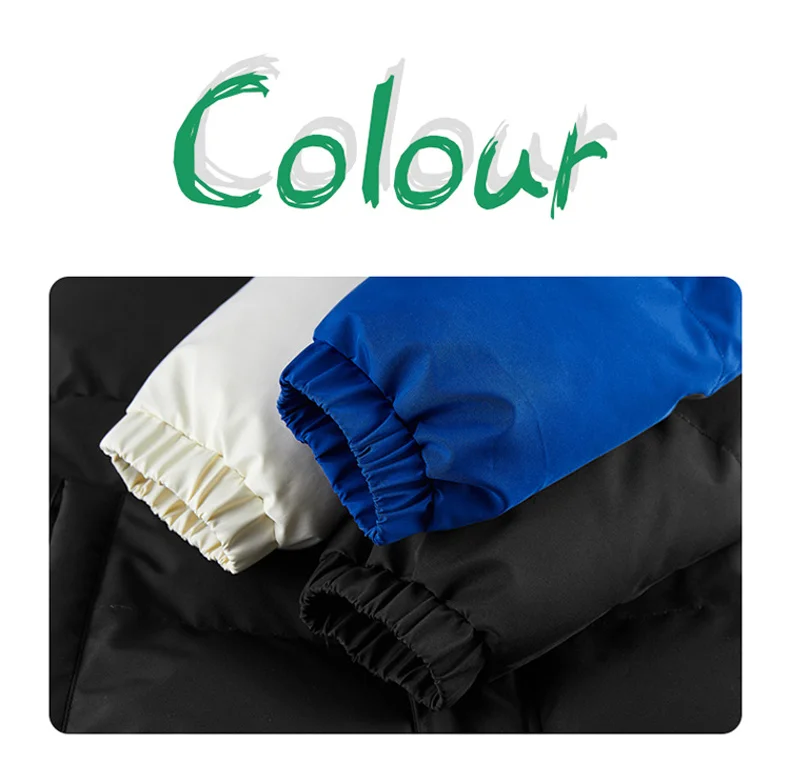 Winter New Style Thicken Men Parkas Outdoor Hooded Warm Male Outerwear Fashion Trend Comfortable Cotton Coats Simple All-match