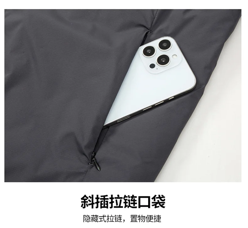 Fashion Casual All-match Men Parkas Jacket Thicken Warm Comfortable Cotton Coats Outdoor Hooded Windproof Male Clothes New Style