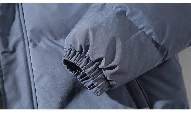 Winter Warm Jacket Mens Streetwear Fashion Parka Men Hooded Thick Korean Fashion Loose Coat for Men Women Winter Parkas Coats