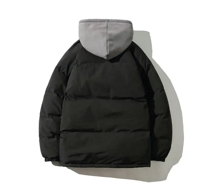 Winter Warm Jacket Mens Streetwear Fashion Parka Men Hooded Thick Korean Fashion Loose Coat for Men Women Winter Parkas Coats