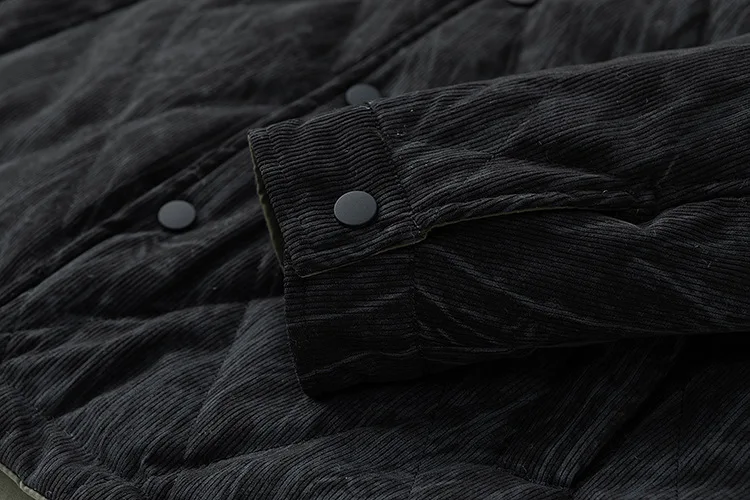 Autumn Winter New Fashion Men Turn-down Collar Long Sleeve Plus Size Casual Trendy Simple Basic Loose Parkas Male Coats Tops