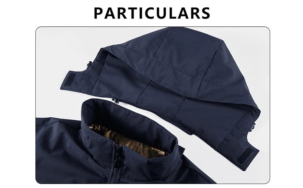 Winter Men's Warm Cargo Hooded Parkas Coats Outdoor Men Windbreaker Waterproof Coats Classic Men Thermal Workwear Padded Jackets