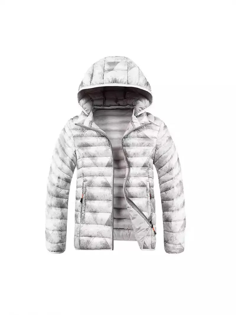 Autumn/Winter Classic American Vintage Sporty Windproof Thickened Warm Hooded Cotton Jacket Men's Casual Loose Plus Size Coat