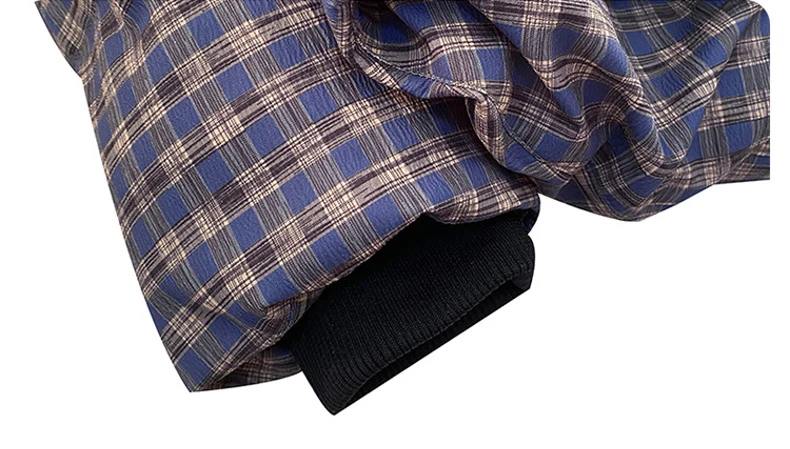 Hip-hop Winter Men Coat New Casual Thick Warm Women Parka Coat Streetwear Loose Hooded Grid Couple Coat