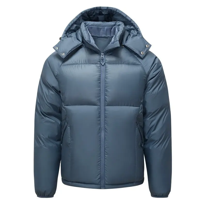 UETEEY Men's Winter Hooded Puffer Parka Thick Warm Heavyweight Windproof Outdoor Casual Streetwear Fashion Jacket Versatile Coat