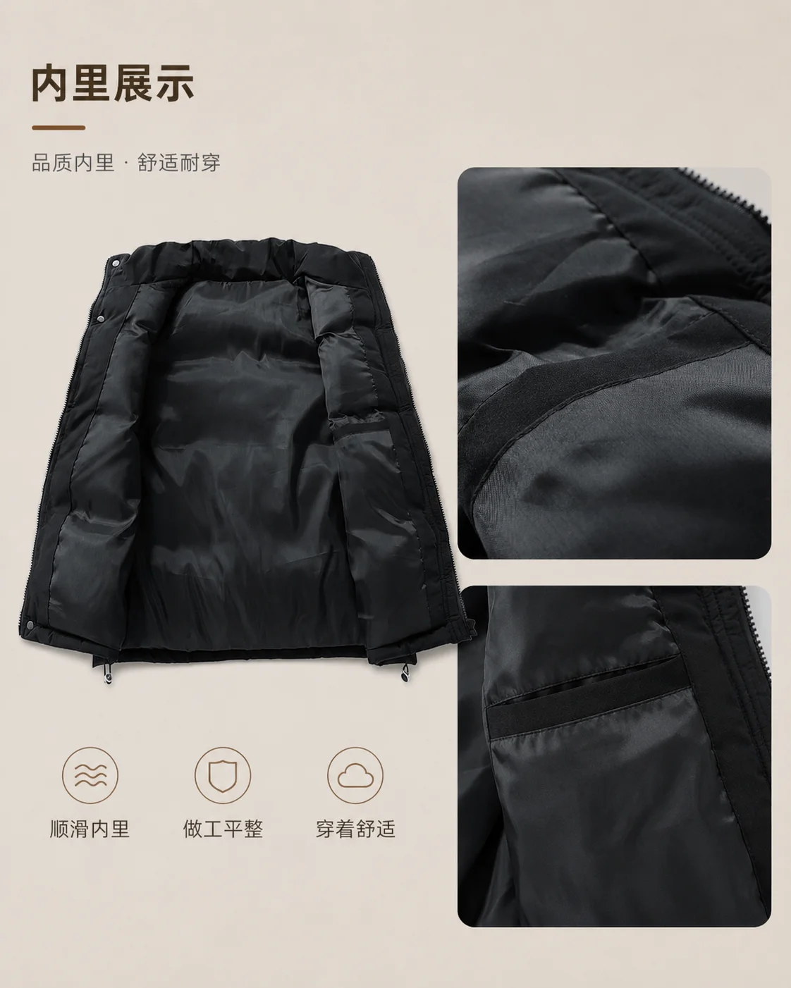 Men' Sleeveless Vest Jackets Winter Fashion Male Cotton-Padded Vest Coats Men Stand Collar Windproof Vest Winter Waistcoats