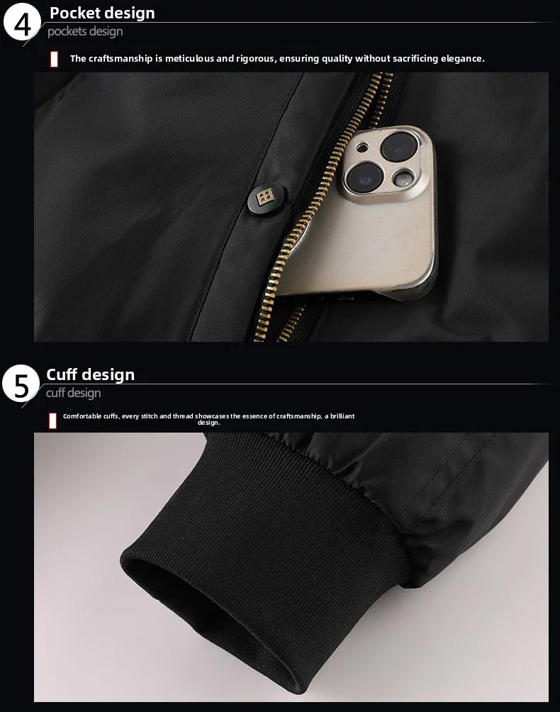 Men's Fashion Cargo Thick Warm Jackets With Fur Hood With Multi Pockets Fleece Lined Thermal Overcoat Windproof Outerwear