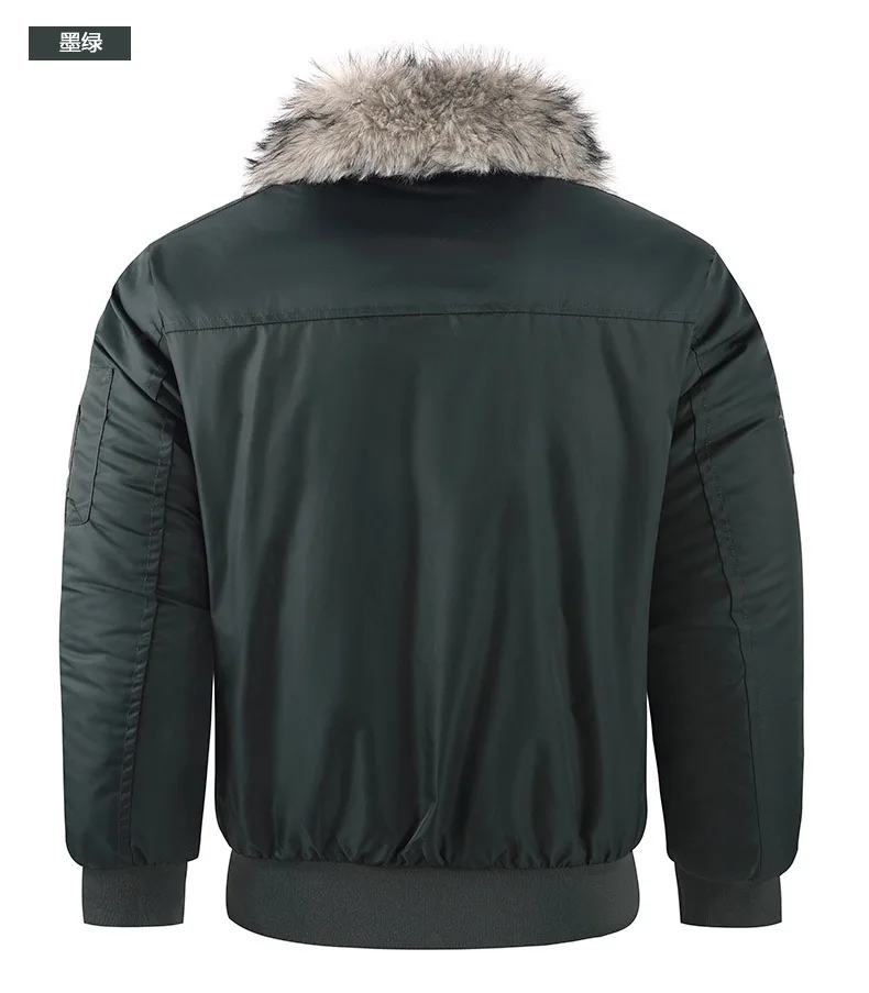 Brand High Quality Winter Parkas Men Outdoor Sports Thick Warm Parkas Simple Design Korean Fur Collar Cold Wind Resistant Coat