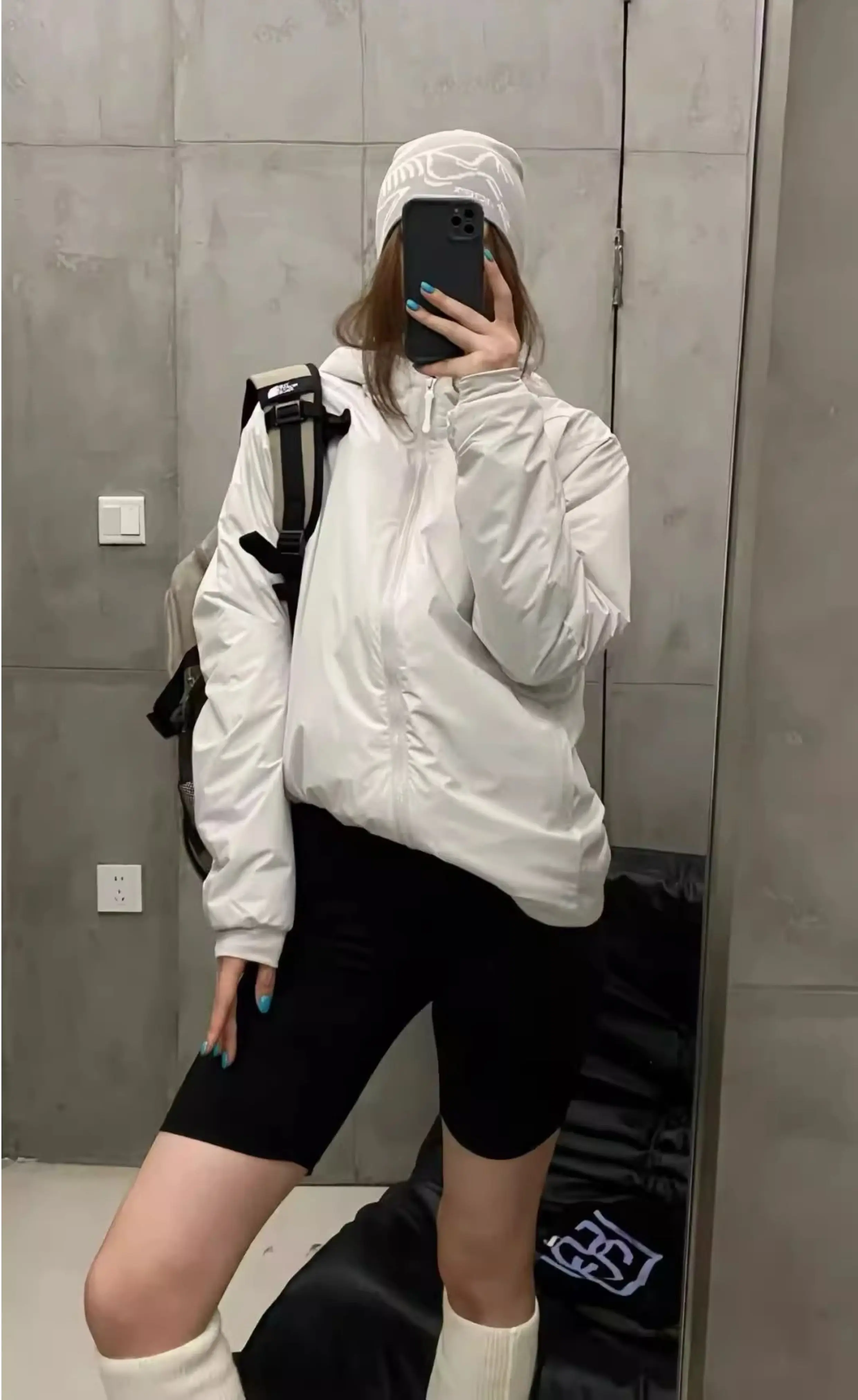 Gmiixder Premium Lightweight Insulated Jacket Unisex Couple Waterproof Hooded Warm Coat Autumn Winter Outdoor Outerwear