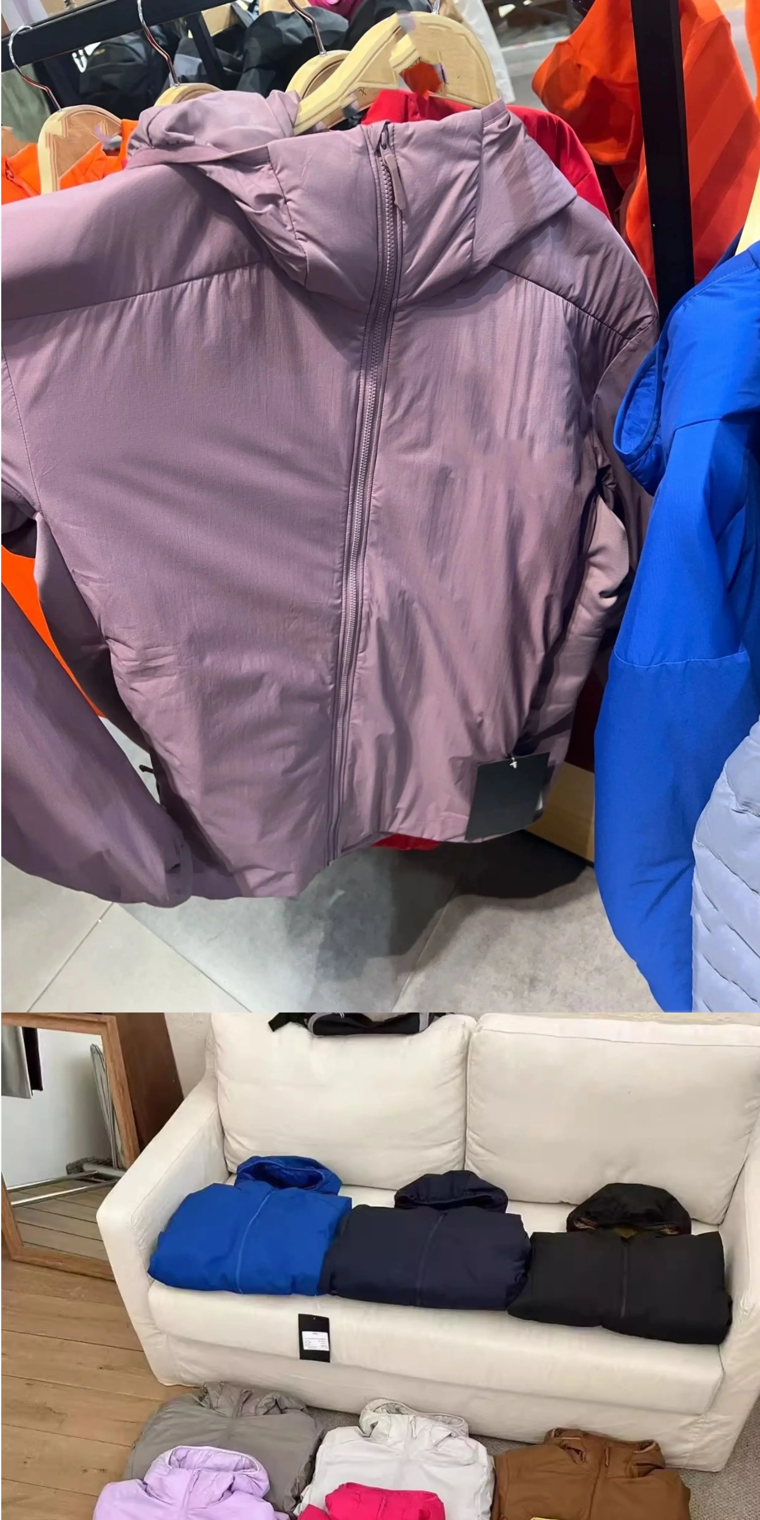 Gmiixder Premium Lightweight Insulated Jacket Unisex Couple Waterproof Hooded Warm Coat Autumn Winter Outdoor Outerwear