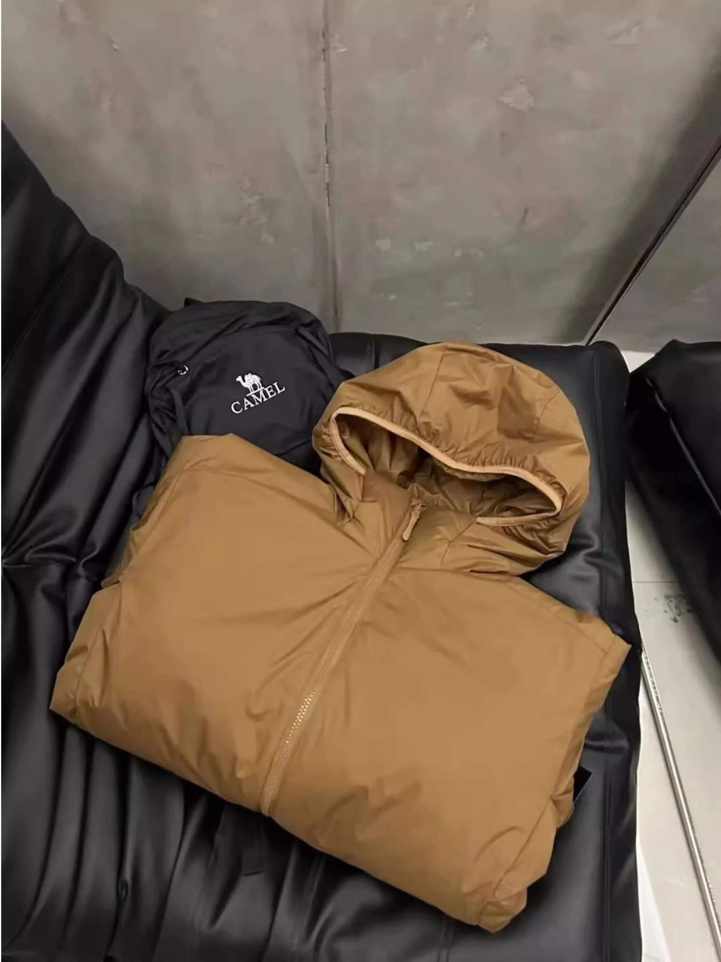 Gmiixder Premium Lightweight Insulated Jacket Unisex Couple Waterproof Hooded Warm Coat Autumn Winter Outdoor Outerwear