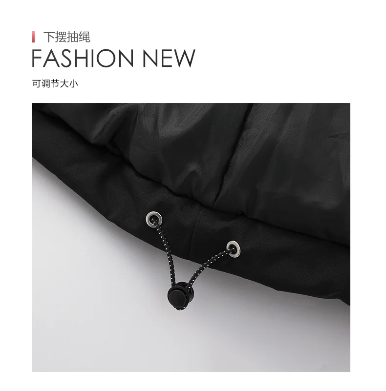 2026 New Plus-Size L-5XL Men's Cotton Coat with Removable Hat Autumn Outerwear solid thicken warm  coat youth winter jacket