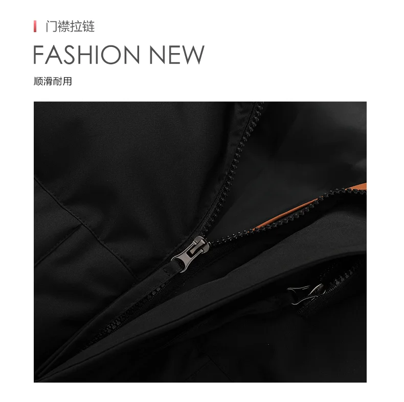 2026 New Plus-Size L-5XL Men's Cotton Coat with Removable Hat Autumn Outerwear solid thicken warm  coat youth winter jacket