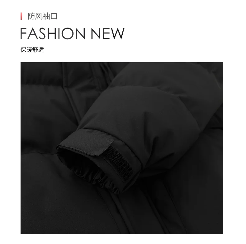 2026 New Plus-Size L-5XL Men's Cotton Coat with Removable Hat Autumn Outerwear solid thicken warm  coat youth winter jacket