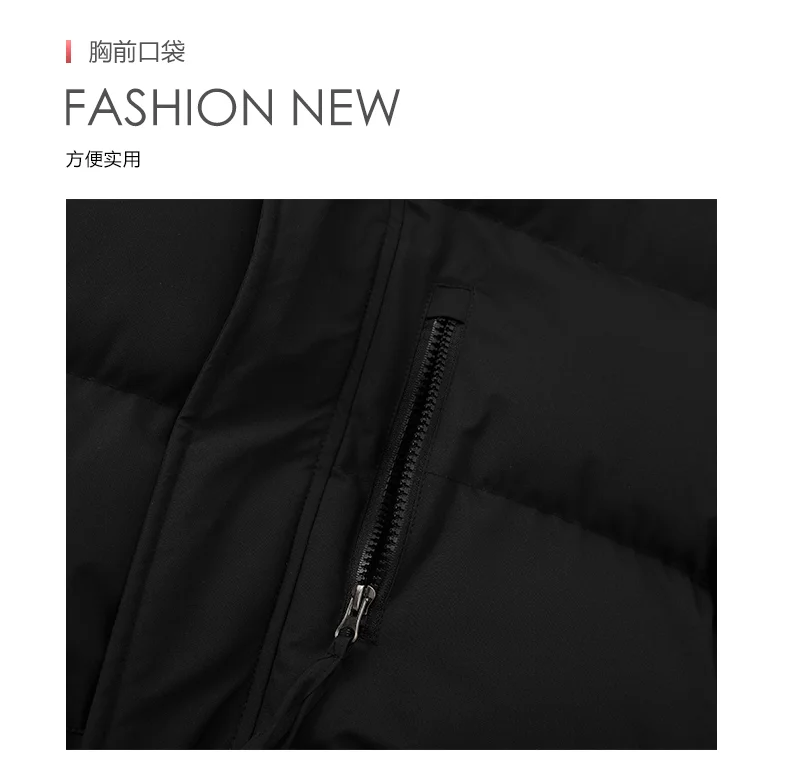 2026 New Plus-Size L-5XL Men's Cotton Coat with Removable Hat Autumn Outerwear solid thicken warm  coat youth winter jacket