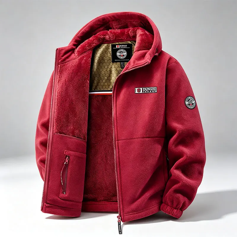Men's Autumn and Winter Outdoor Hooded Jacket, Suitable for Daily Wear at Home, for Travel, Parties, Commuting, Outdoor Fashion