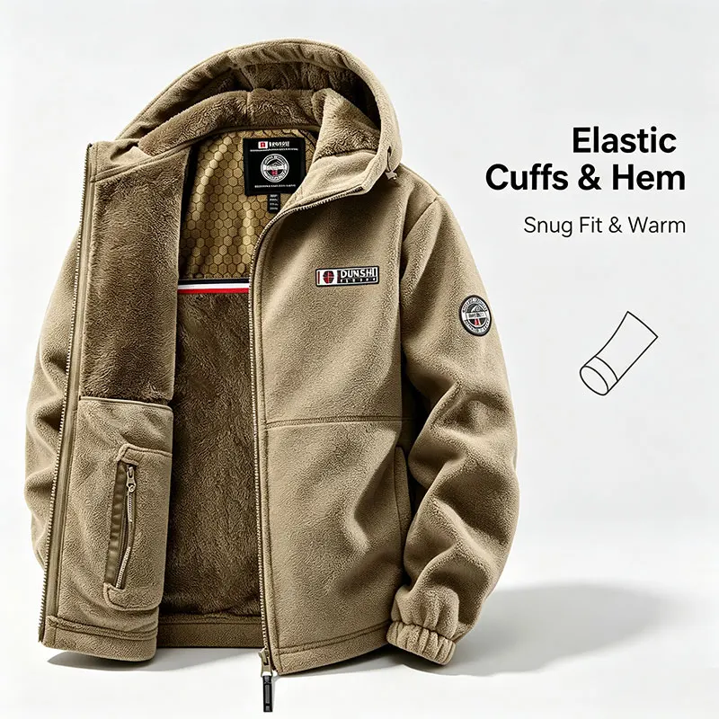 Men's Autumn and Winter Outdoor Hooded Jacket, Suitable for Daily Wear at Home, for Travel, Parties, Commuting, Outdoor Fashion