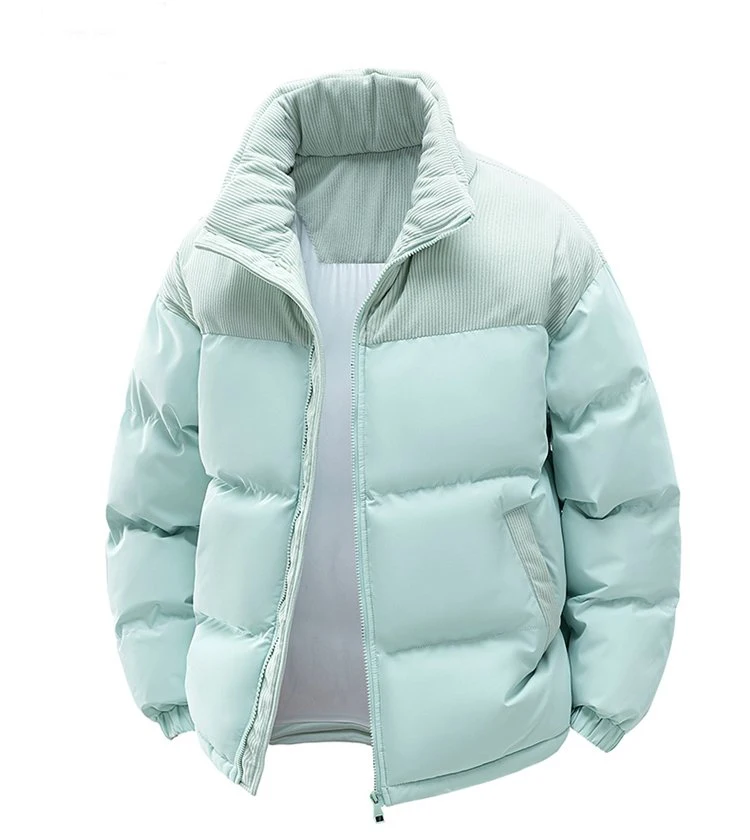 2027 Winter Men Corduroy Coat Outdoor Removable Hooded Jacket Men Warm Outwear Casual Fashion Solid Parkas Jacket Male Tops