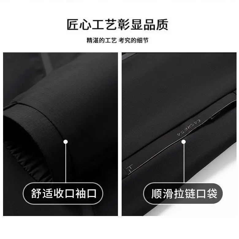 Men Loose Hooded Parkas Men Thick Warm Cotton Coat Men Winter Thermal Parkas Middle Aged Male Outerwear Snow Camping Outerwear