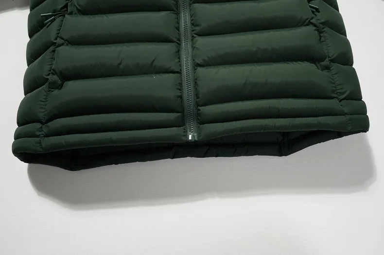Men's Casual Hooded Cotton Jacket Lightweight Thickened European Size for Middle-Aged And Young Cotton Clothes