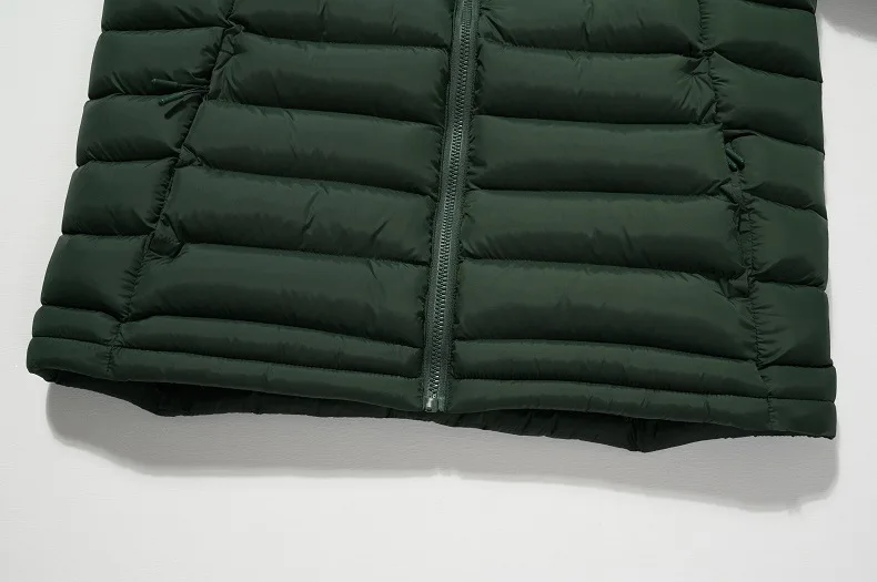 Men's Casual Hooded Cotton Jacket Lightweight Thickened European Size for Middle-Aged And Young Cotton Clothes