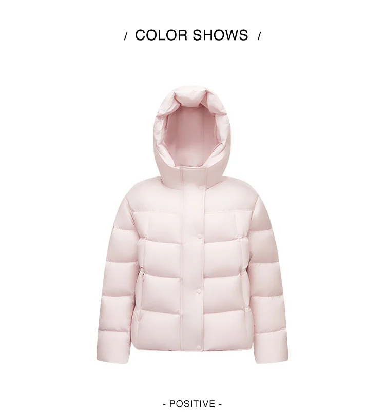 Semir Down Jacket Women Winter Down Waterproof Oil-proof Stain-proof Heat-Generating Anti-Static 2026 New Mid-Length Women
