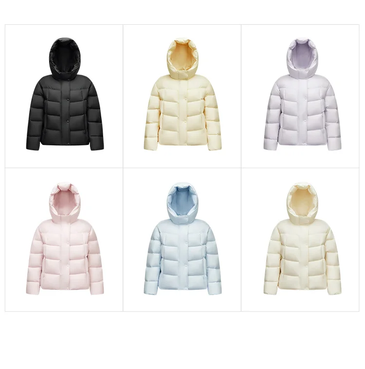 Semir Down Jacket Women Winter Down Waterproof Oil-proof Stain-proof Heat-Generating Anti-Static 2026 New Mid-Length Women