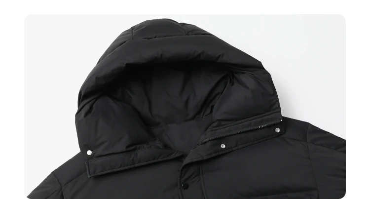 CHIC VEN Women Down Coats New Loose Hooded 90 White Duck Down Down Jacket Female Warm Bread Jacket Autumn Winter 2024