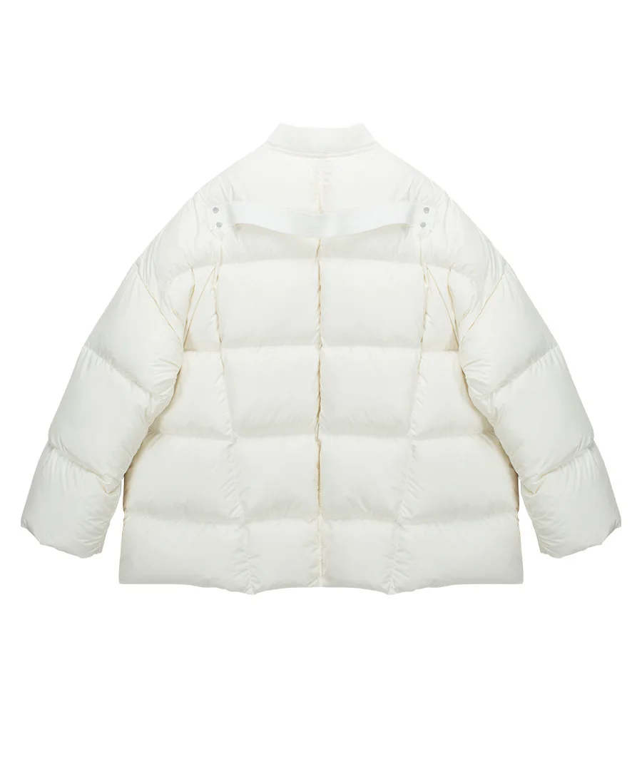 UMI MAO 90 White Duck Down Baseball Collar Down Jacket Women Winter New Fashion Thickened Casual Warm Trendy Puffer Jacket