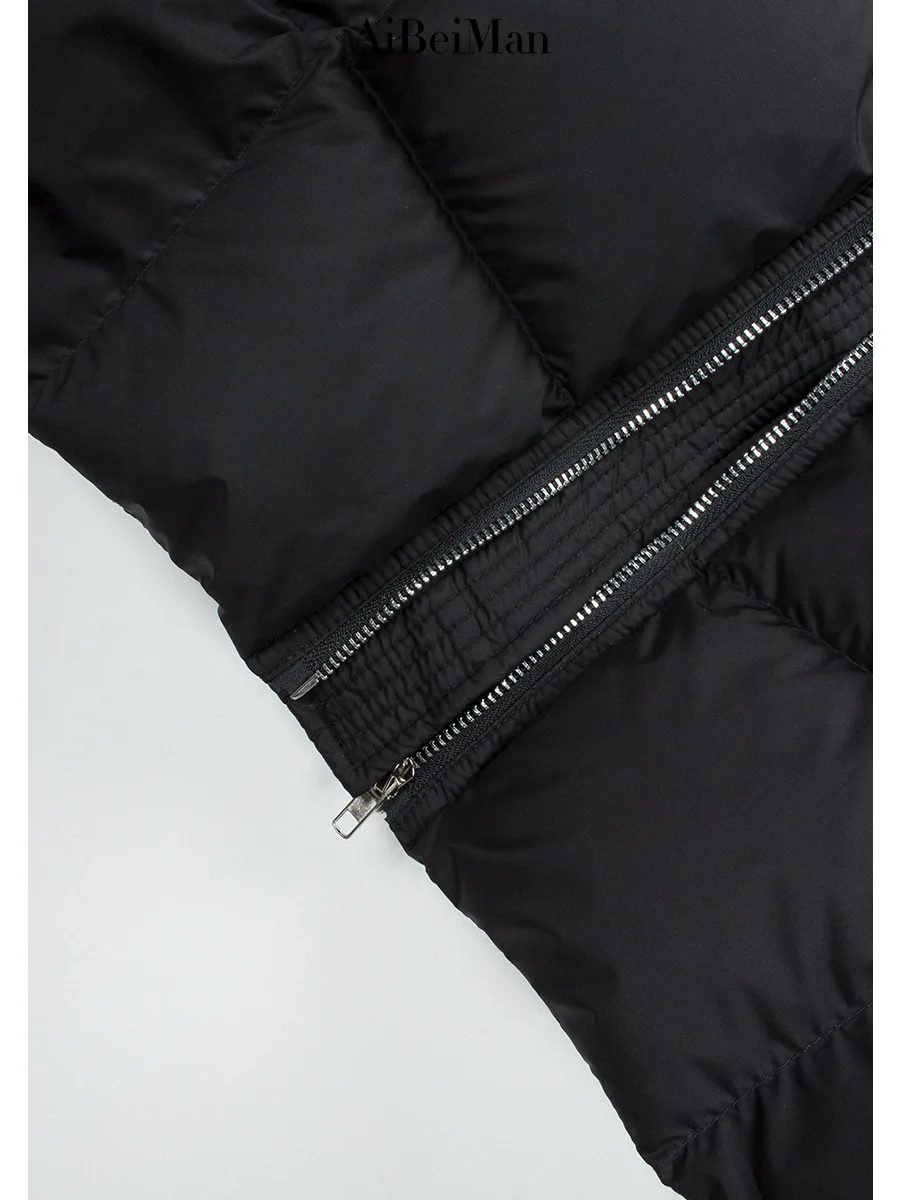 UMI MAO 90 White Duck Down Baseball Collar Down Jacket Women Winter New Fashion Thickened Casual Warm Trendy Puffer Jacket