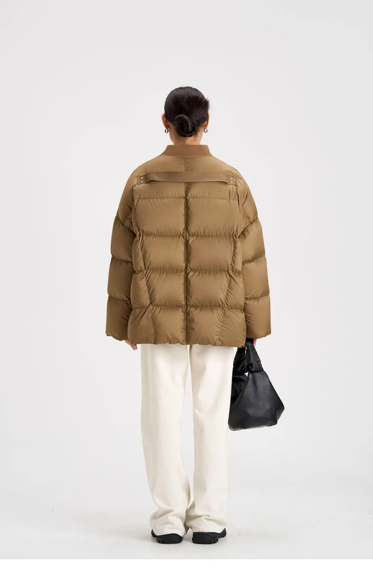 UMI MAO 90 White Duck Down Baseball Collar Down Jacket Women Winter New Fashion Thickened Casual Warm Trendy Puffer Jacket